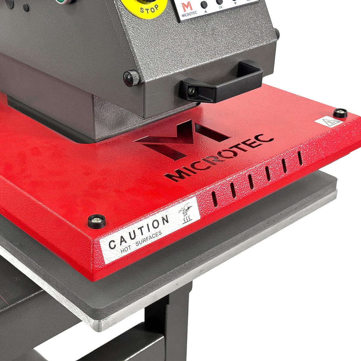 VECTOR 16” x 20” Dual Station Pneumatic Heat Press with Integrated Stand & Laser Alignment - MicroTec USA - MICROTEC USA - V1620-APL2