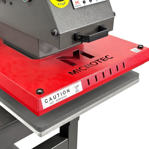 VECTOR 16” x 20” Dual Station Pneumatic Heat Press with Integrated Stand & Laser Alignment - MicroTec USA - MICROTEC USA - V1620-APL2